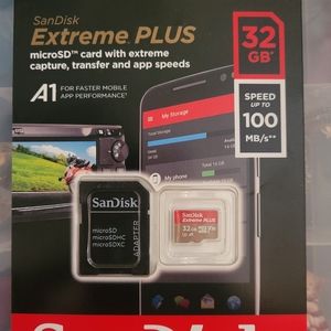 Sandisk 32 GB extreme plus